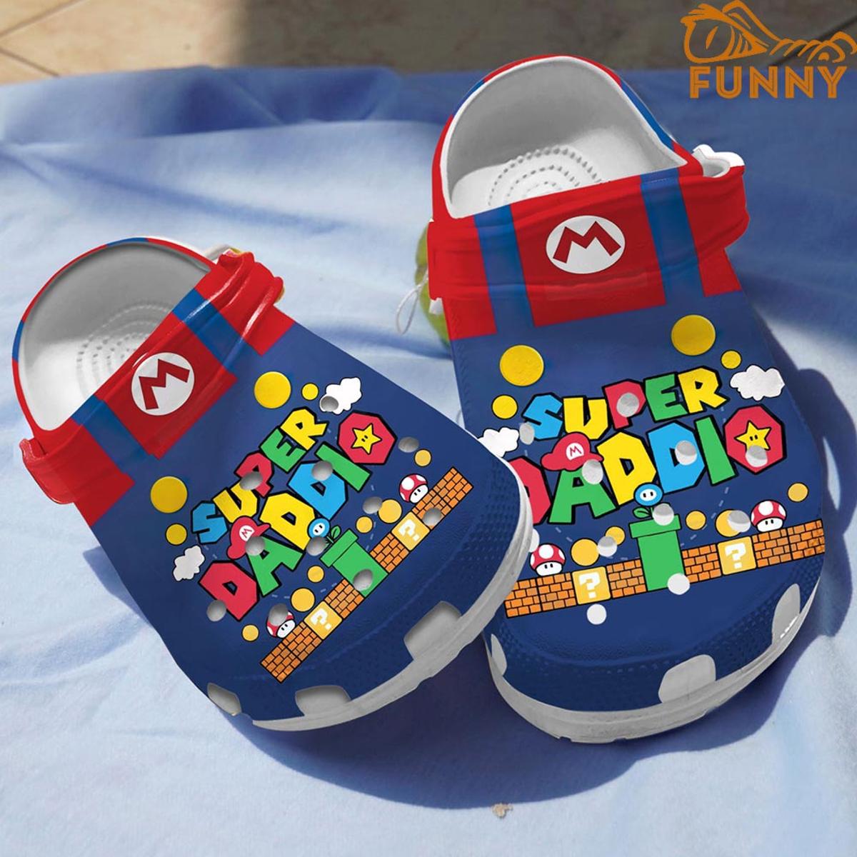 Cute Super Mario Crocs Slippers