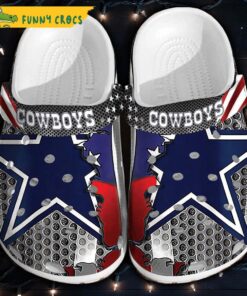 Custom Football Dallas Cowboys Crocs Clog Shoes