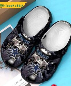 Dallas Cowboys Skull Eat Logo Crocs Shoes