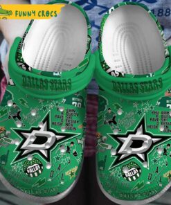 Dallas Stars Nhl Crocs Shoes