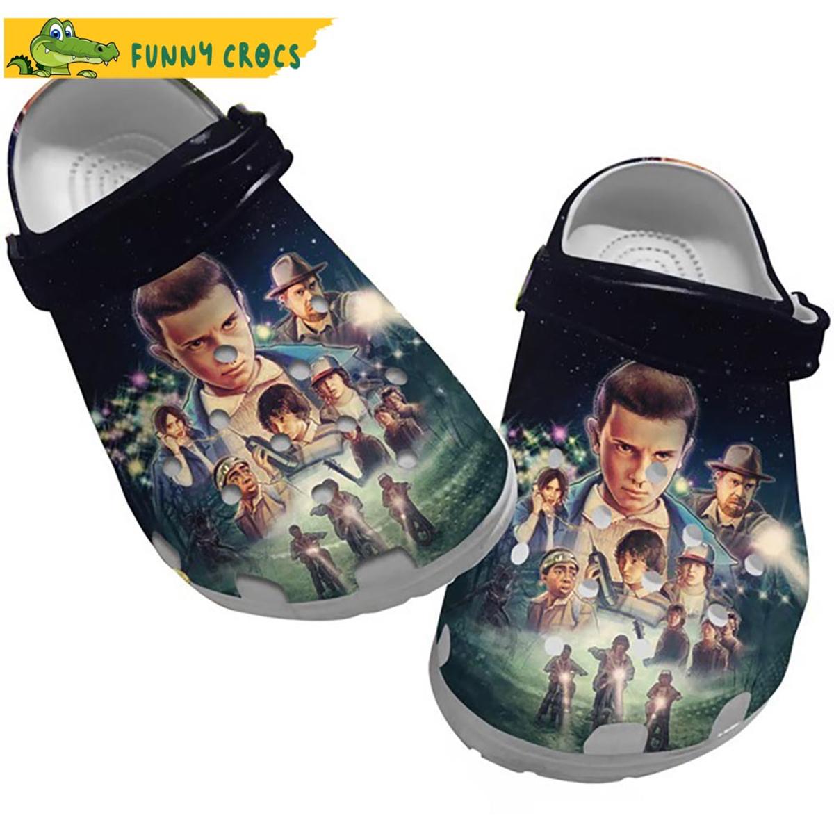 Hot Color Stranger Things Crocs Clog Shoes