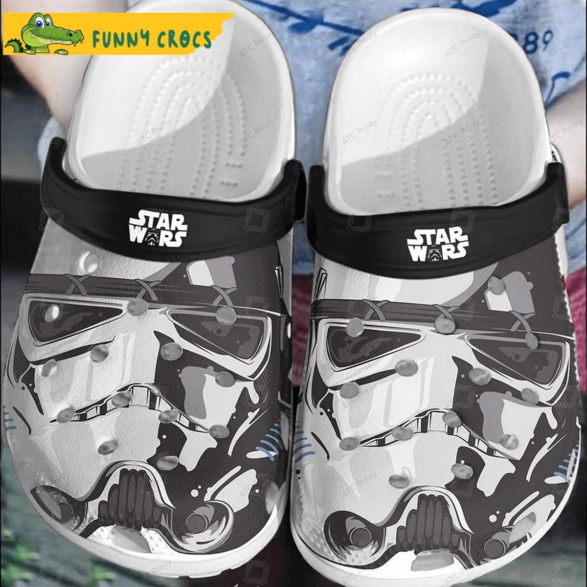 The Face Darth Vader Star Wars Crocs Shoes