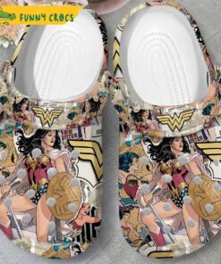 Dc Comics Wonder Woman Crocs Clog Shoes