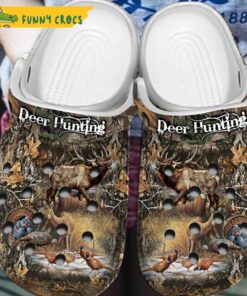 Deer Hunting Crocs Clog Shoes