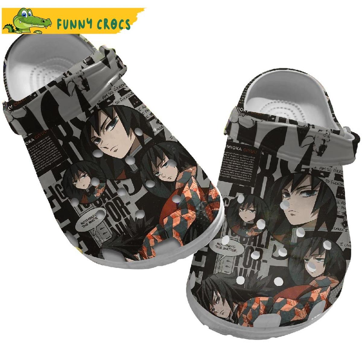Demon Slayer Characters Anime Crocs Clog Shoes