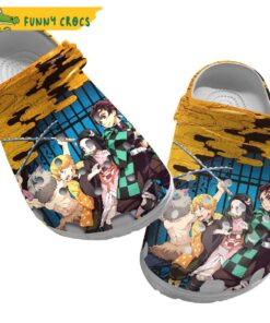 Demon Slayer Hashira Anime Crocs Clog Shoes