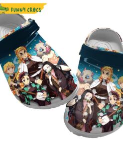 Demon Slayer Main Character Anime Crocs Shoes