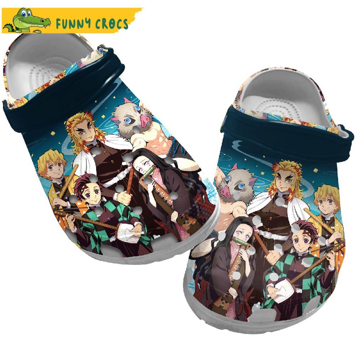 Demon Slayer Hashira Anime Crocs Clog Shoes