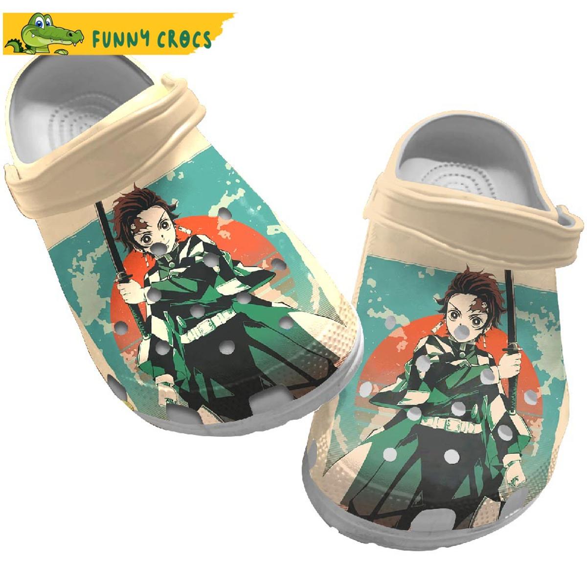 Funny Rengoku Demon Slayer Crocs Clogs