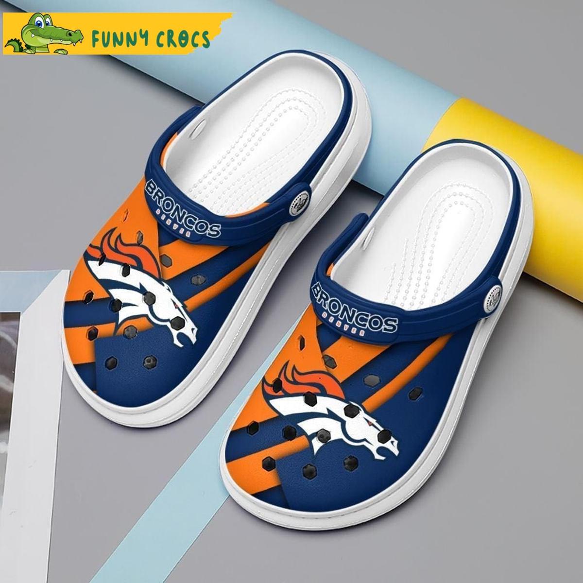 Denver Broncos Nfl Crocs Clog Shoes