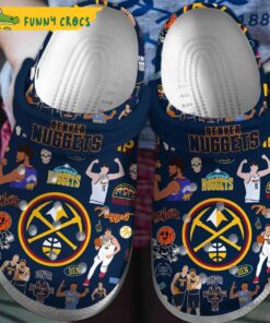 Denver Nuggets Nba Dark Blue Crocs Classic