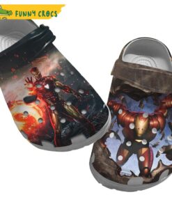 Destroy Iron Man Crocs Slippers