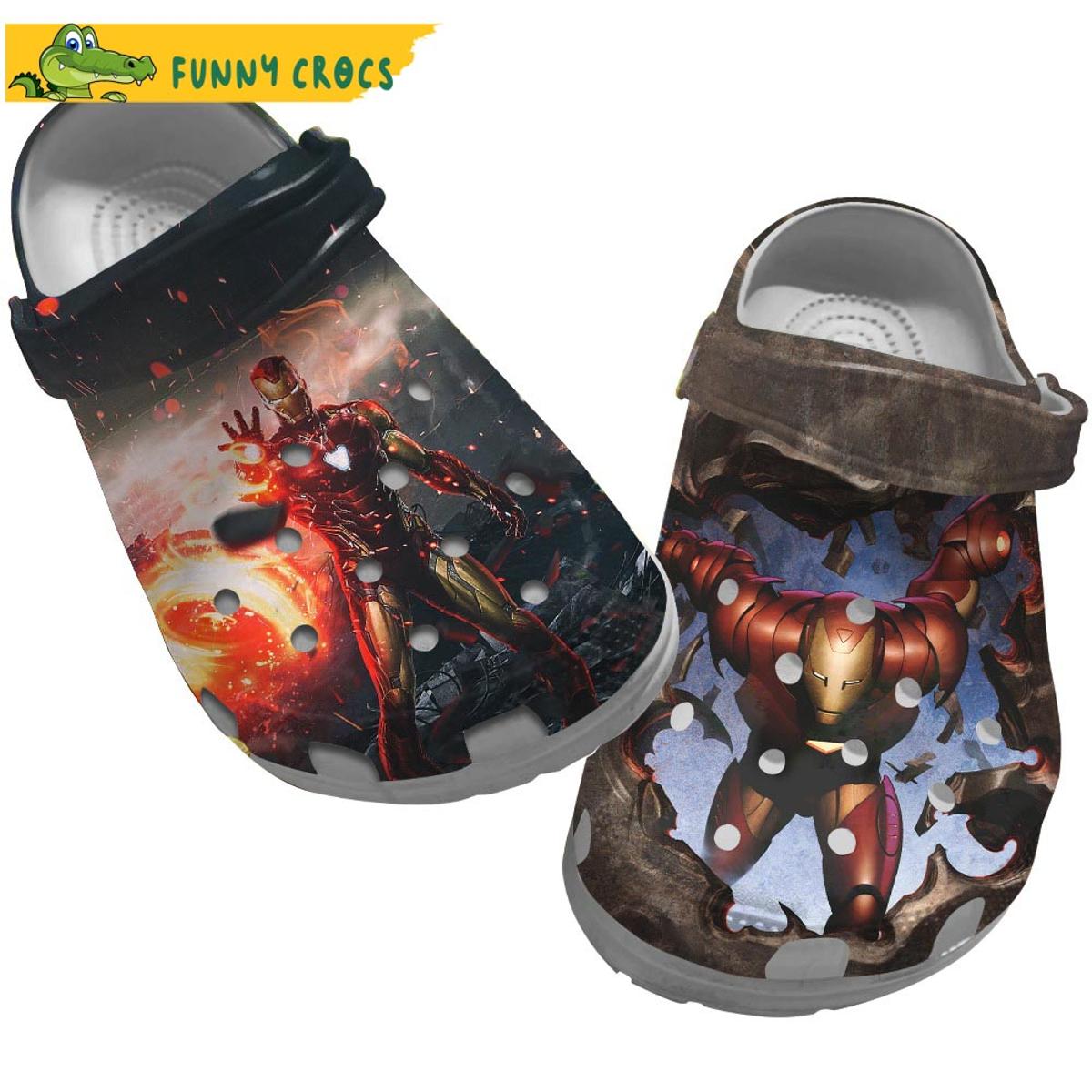 Funny Art Iron Man Crocs Classic