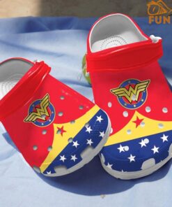 Movie Wonder Woman Crocs Clog Shoes