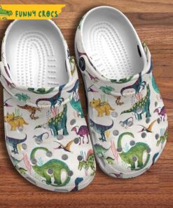 Dinosaur Cartoon Jurassic Park Crocs Sandals