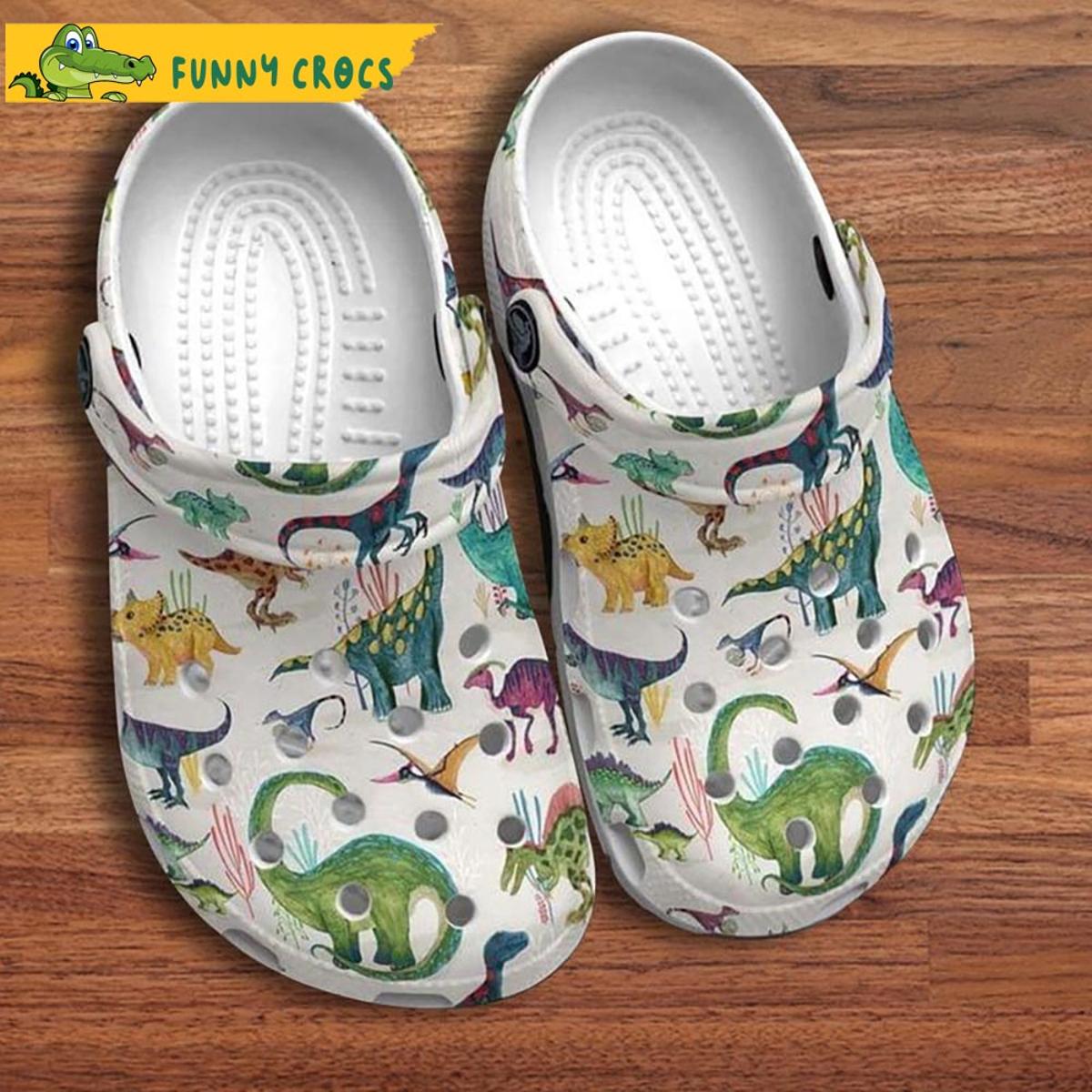 America Love T Rex Jurassic Park Crocs Shoes