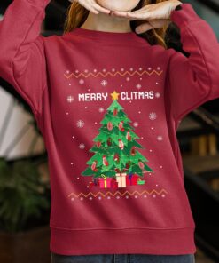 Dirty Merry Christmas Clitmas Ugly Christmas Sweater