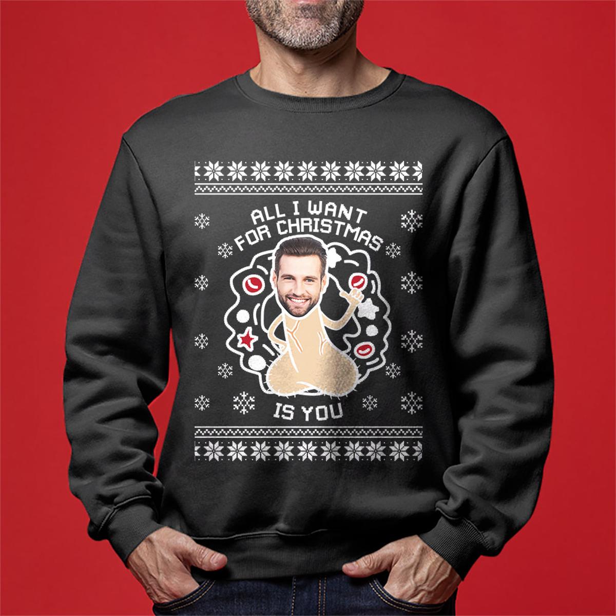 Festive Custom Logo Christmas Sweater