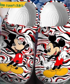 Iconic Mickey Mouse 3d Disney Crocs Clog