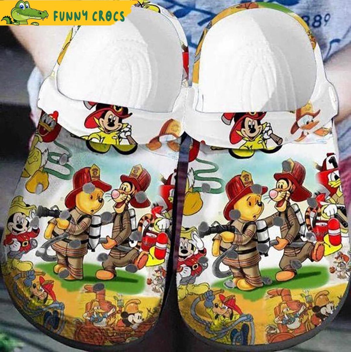 Disney Winnie The Pooh Characters Crocs Clog Shoes