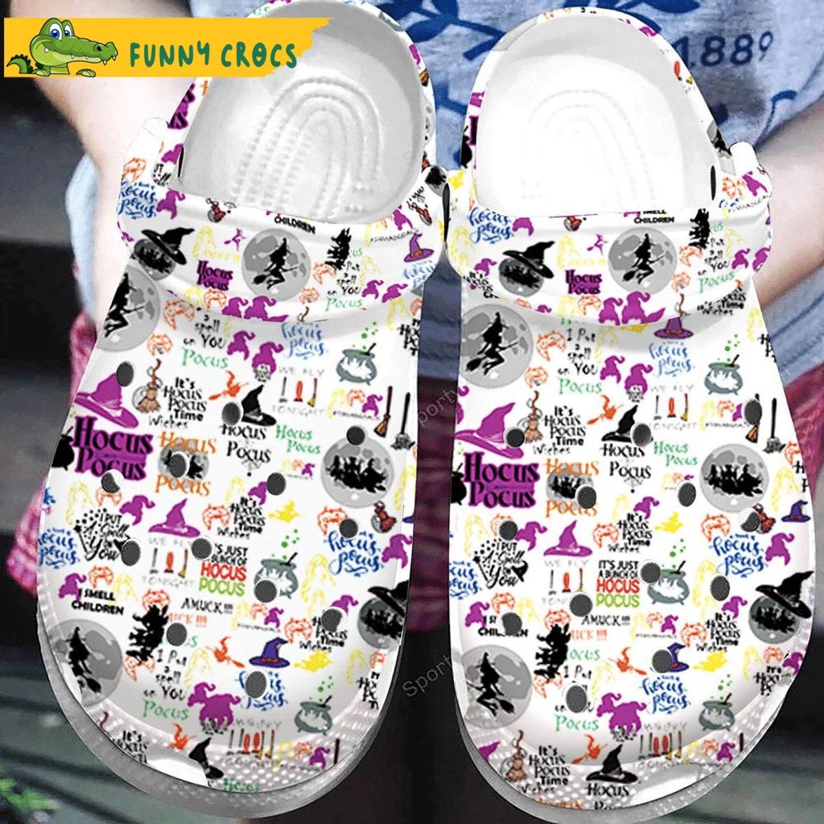 Funny Hocus Pocus Halloween Crocs Shoes