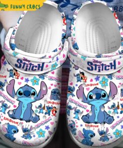 Personalized In Love Stitch Crocs Shoes