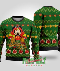 Disney Mickey Thanksgiving Ugly Sweater