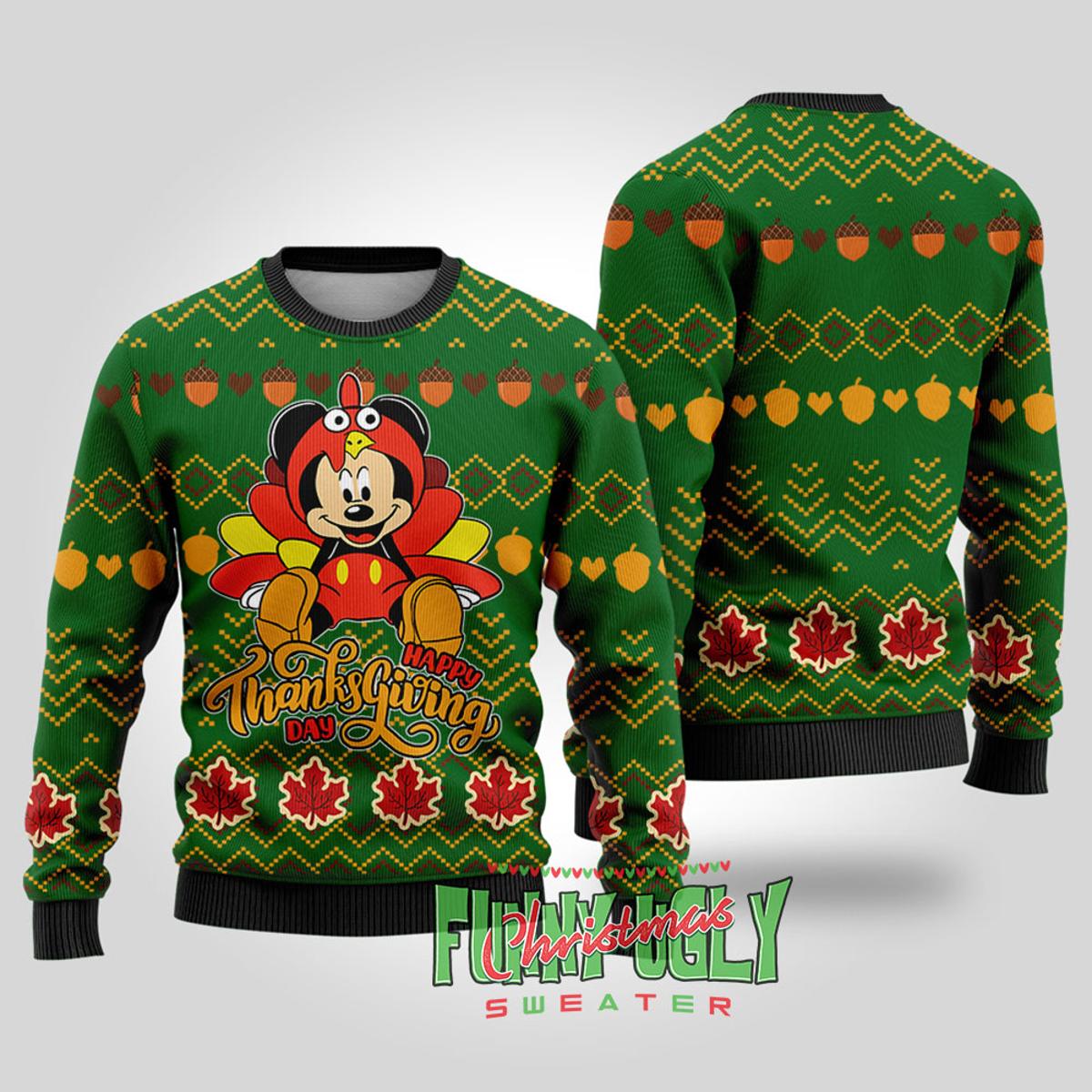 Disney Stitch Funny Christmas Sweater