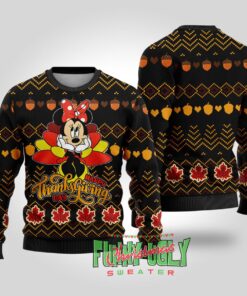 Disney Minnie Thanksgiving Christmas Sweaters