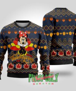 Disney Minnie Ugly Thanksgiving Sweaters