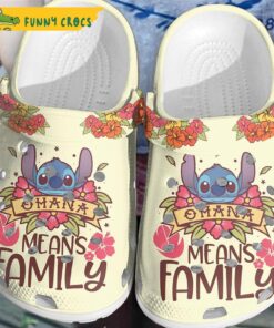 Personalized Likeable Stitch Crocs Clog Slippers