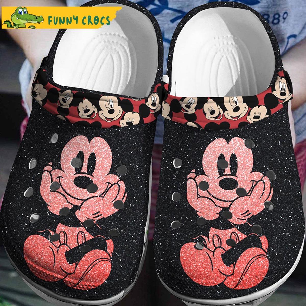 Disney Purl Mickey Mouse Crocs Clog Shoes