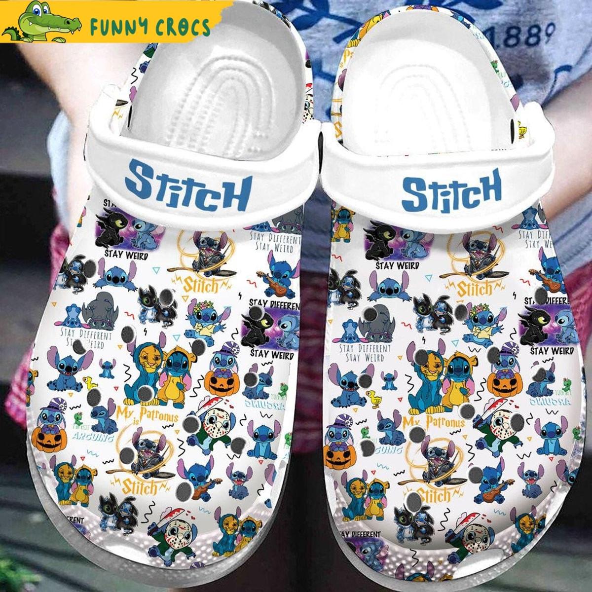 Disney Saint Patricks Day Stitch Crocs Clog