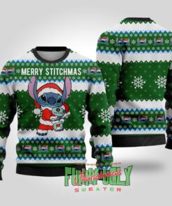 Disney Stitch Funny Christmas Sweater