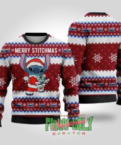 Disney Stitch Funny Christmas Sweaters