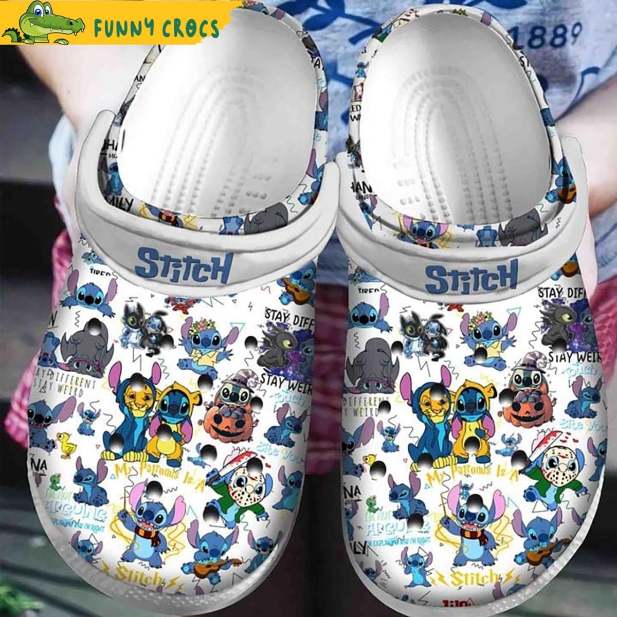 Disney Saint Patricks Day Stitch Crocs Clog