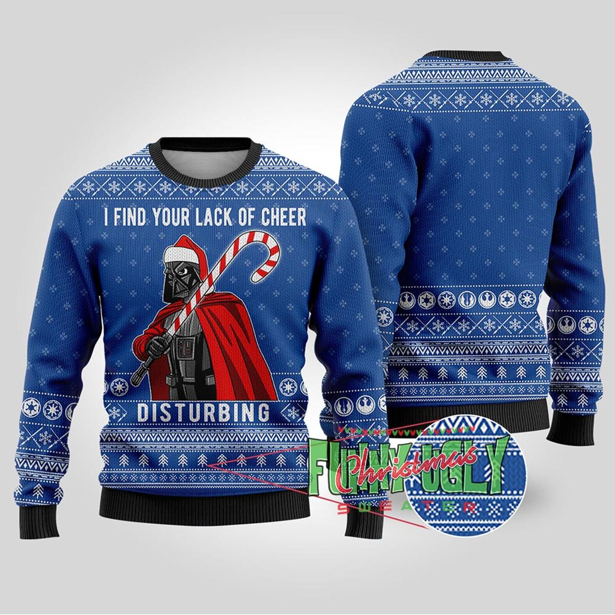 Funny Boogeyman Ugly Christmas Sweater