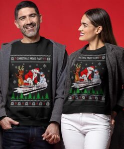 Dj Santa Claus & Dj Beard Ugly Sweaters