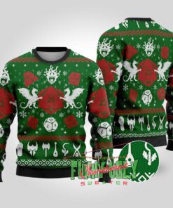 Dnd Christmas Sweater Men