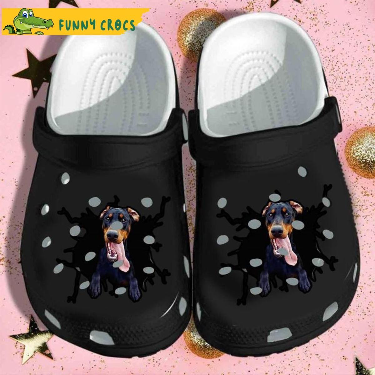 Pretty Puppy Dog Crocs Shoes