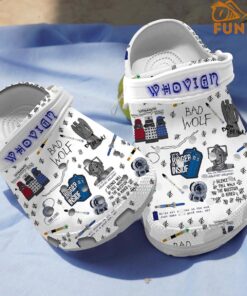 Doctor Who Crocs Clog Shoes