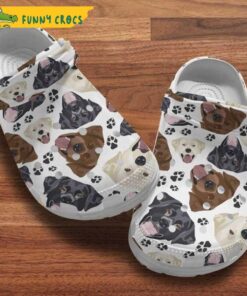 Christmas Truck Labrador Family Crocs Sandals