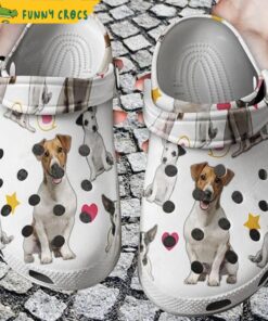 Personalized Jack Russell Crocs Slippers