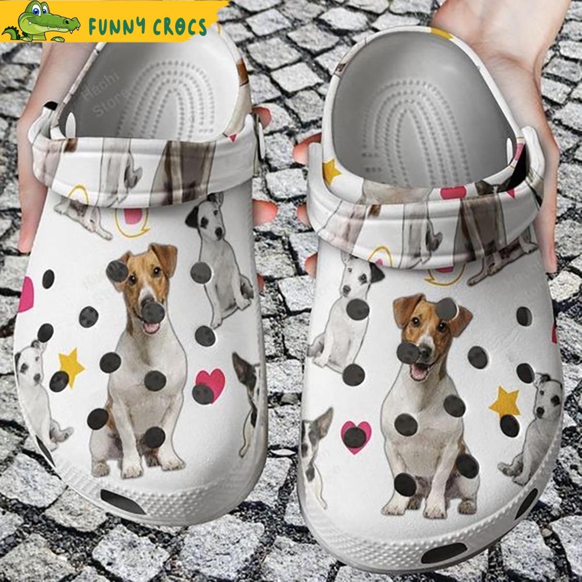 Jack Russell Terrier Gifts Crocs Clog Slippers