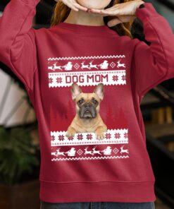 Dog Mom Personalized Dog Christmas Sweater Men