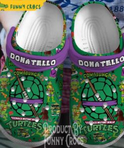 Donatello Ninja Turtle Green Crocs Shoes