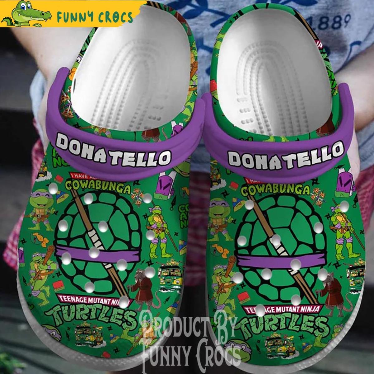 Donatello Teenage Mutant Ninja Turtles Crocs Shoes