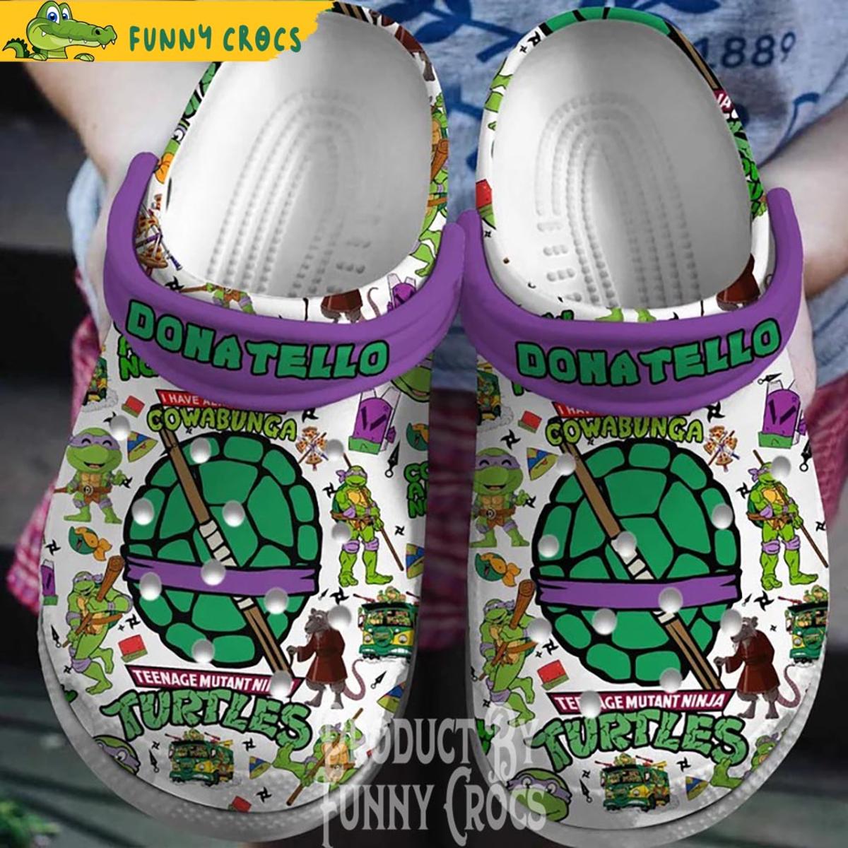 Donatello Teenage Mutant Ninja Turtles Crocs Shoes