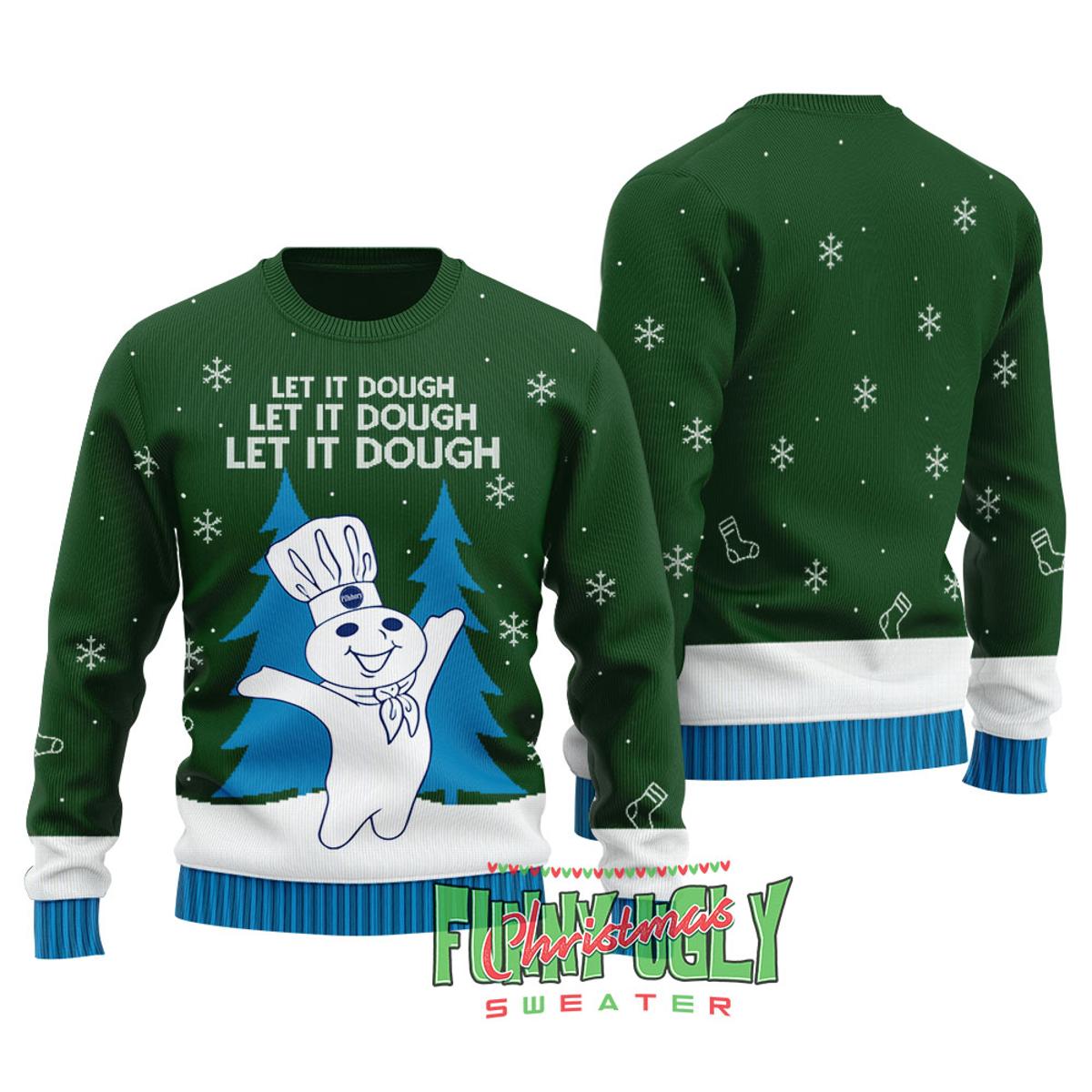 Doughboy Christmas Sweaters Womens