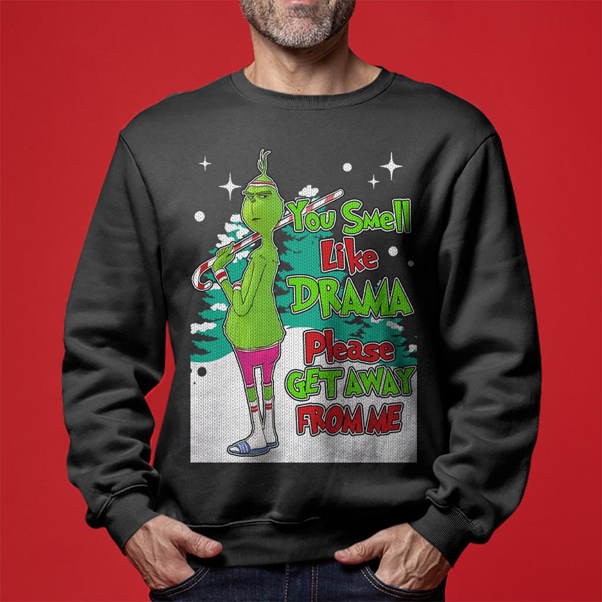 Stranger Things Monster Grinch Funny Christmas Sweaters